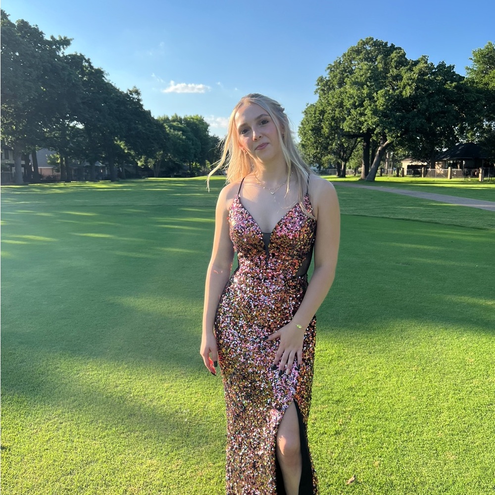Sequin Sparkly Prom Dress